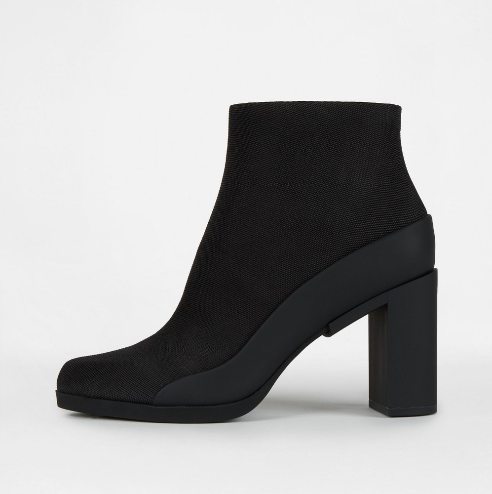DKNY Phoebe Ankle Bootie With Rubber Heel